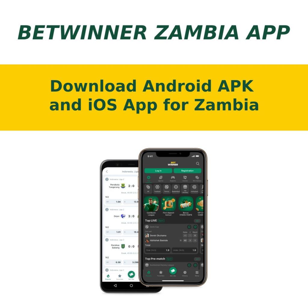 Betwinner Zambia app