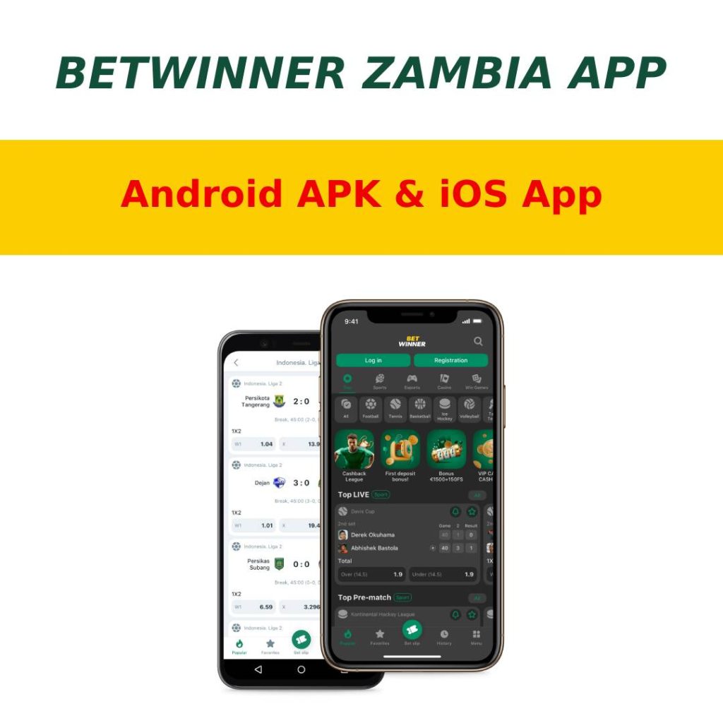 Betwinner Zambia app